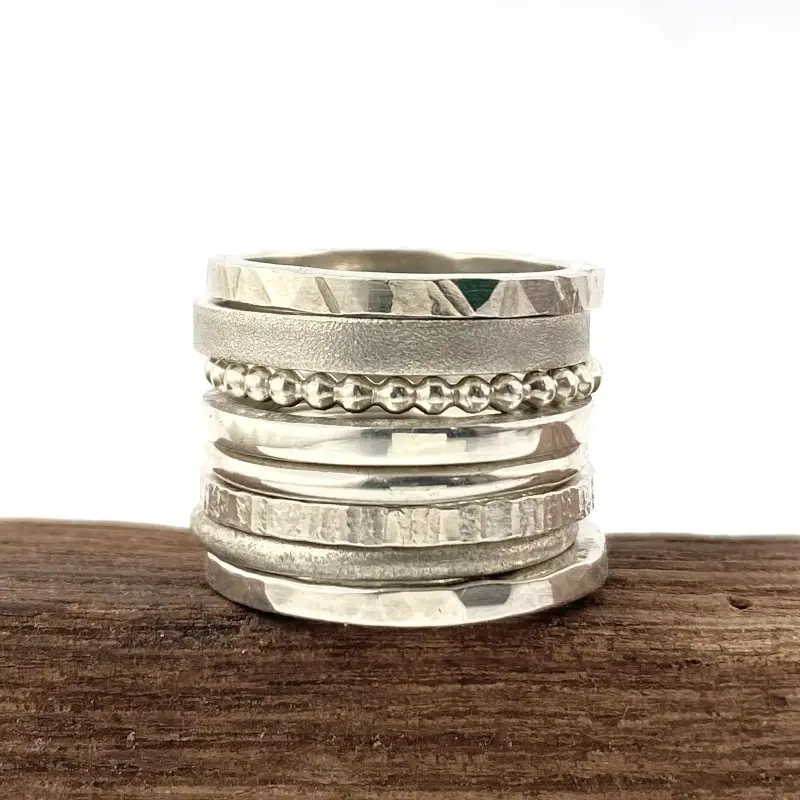 workshop-stapel-ringen-zilver-diverse-afwerking